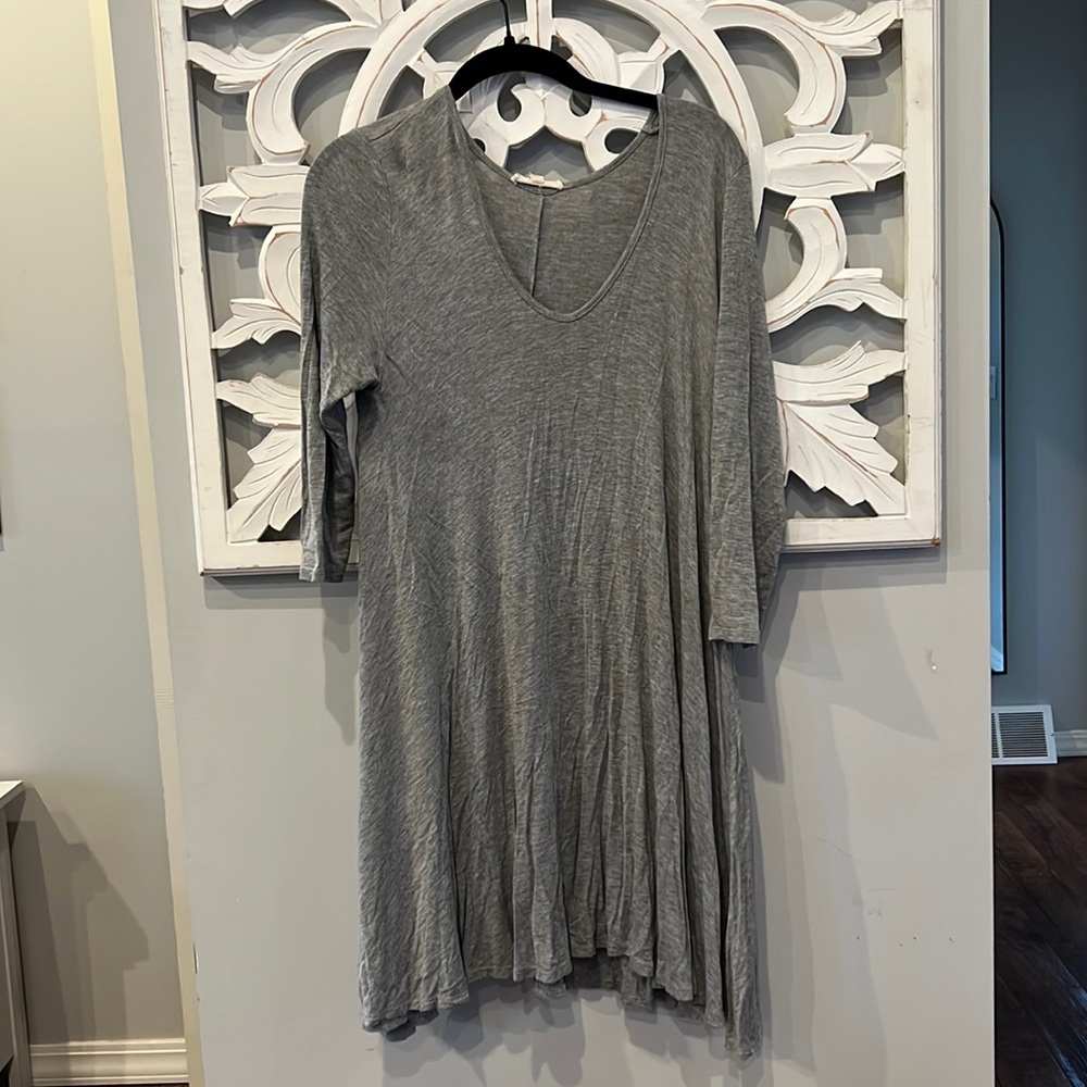 Grey T Shirt Dress